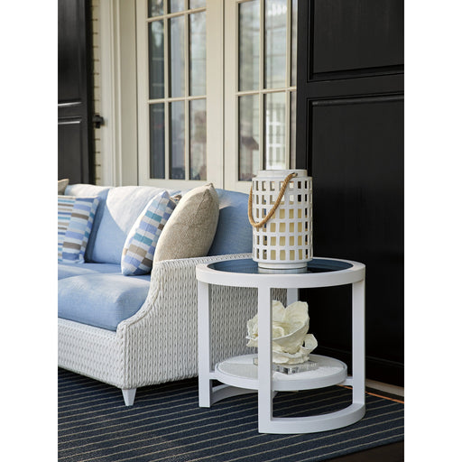 Tommy Bahama Outdoor Ocean Breeze Promenade Round End Table