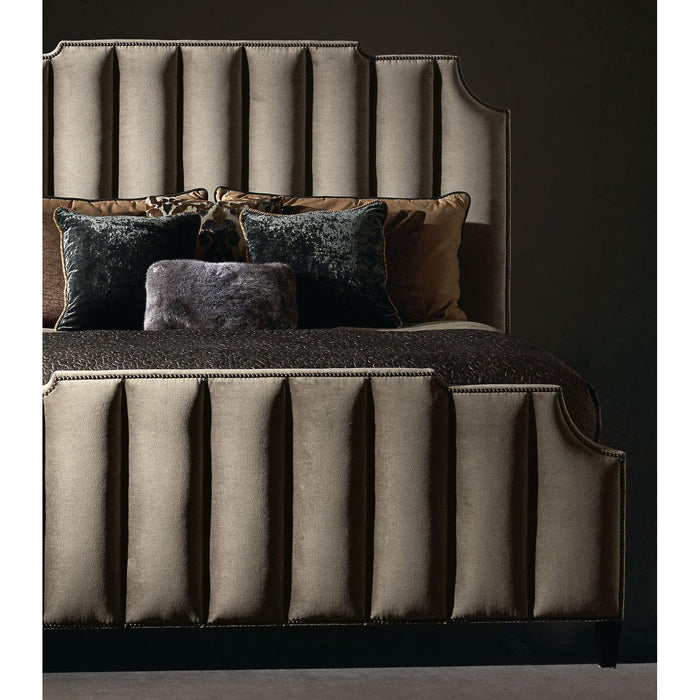 Bernhardt Interiors Bayonne Upholstered Bed with Low Footboard