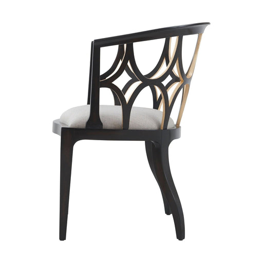 Theodore Alexander Ebonised Connaught Accent Chair