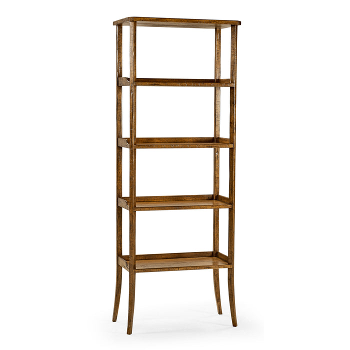 Jonathan Charles Casually Country 4 Tier Etagere Bookcase