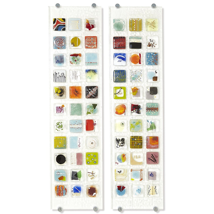 Global Views Art Glass Wall Panel