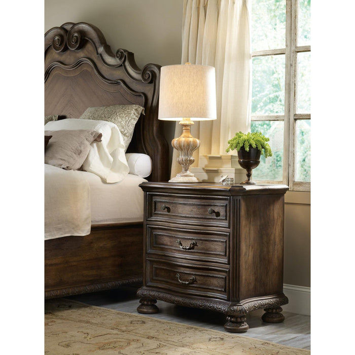 Hooker Furniture Rhapsody Three Drawer Nightstand