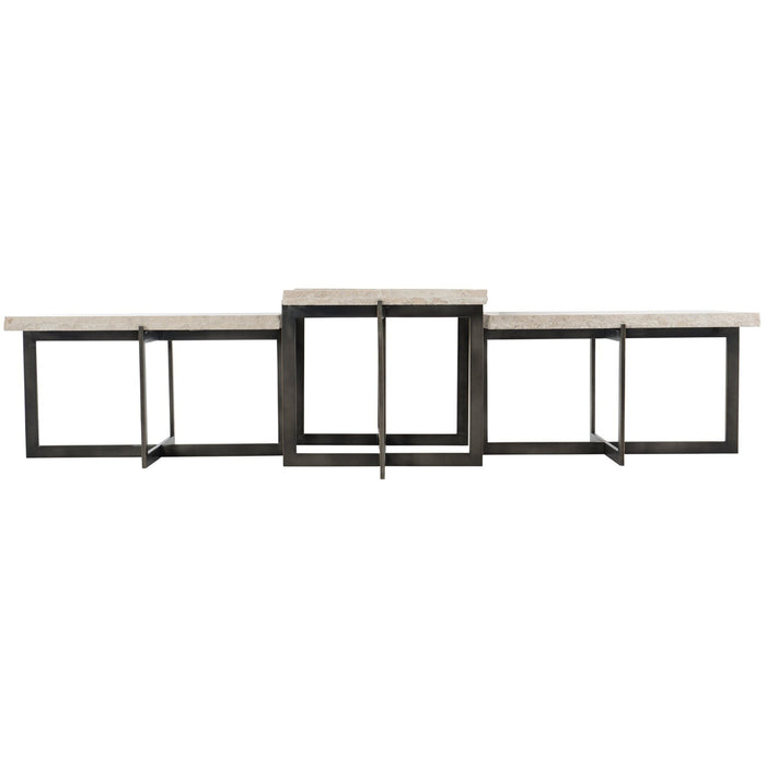 Bernhardt Hathaway Metal Bunching Cocktail Table I