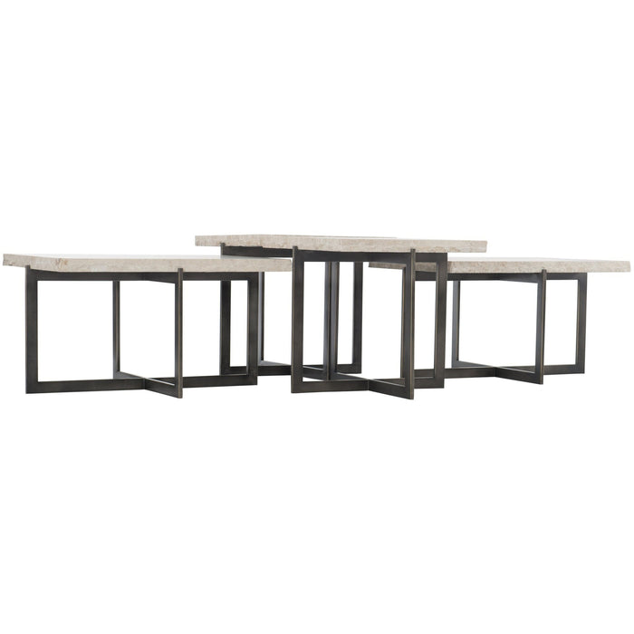 Bernhardt Hathaway Metal Bunching Cocktail Table II