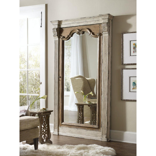 Hooker Furniture Chatelet Floor Mirror with Jewelry Armoire Storage