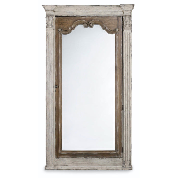 Hooker Furniture Chatelet Floor Mirror with Jewelry Armoire Storage