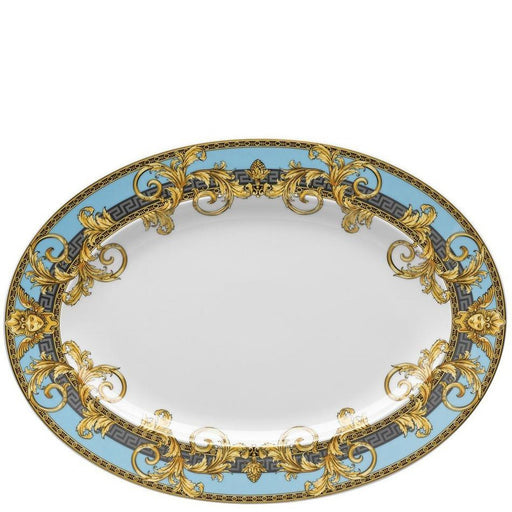 Versace Prestige Gala Bleu Platter 13 1/2 in