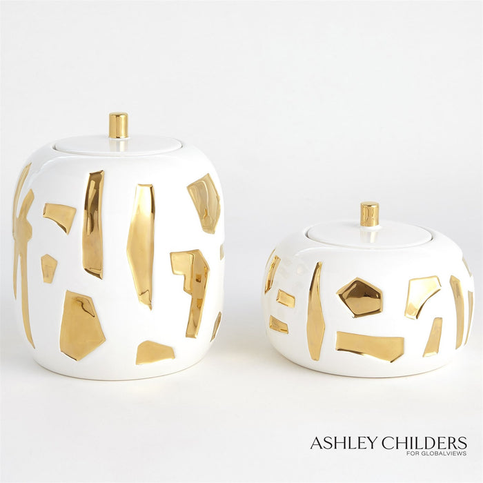 Global Views Abstract Jar by Ashley Childers