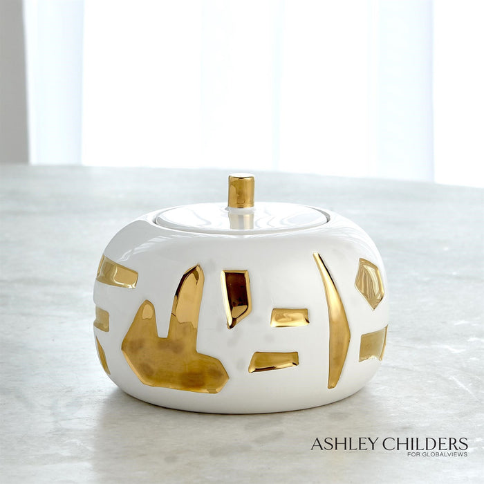 Global Views Abstract Jar by Ashley Childers