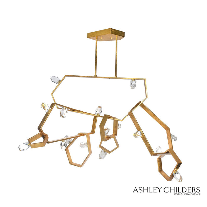 Global Views Ashton Chandelier by Ashley Childers