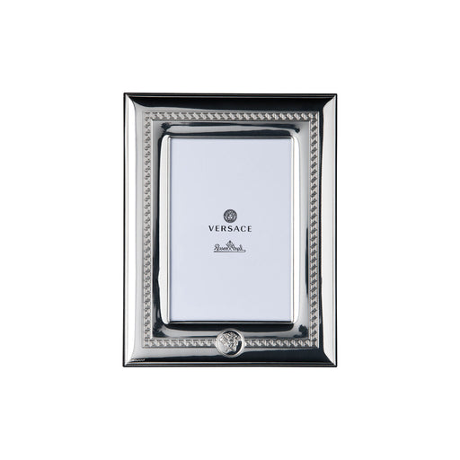 Versace VHF6 Silver Picture Frame - 4 Inch