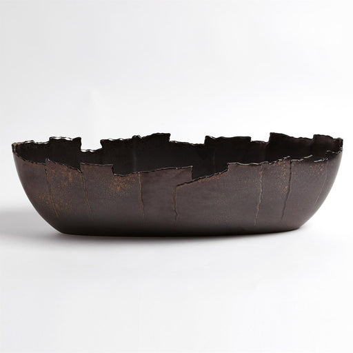 Global Views San Andreas Bowl-Reactive Bronze