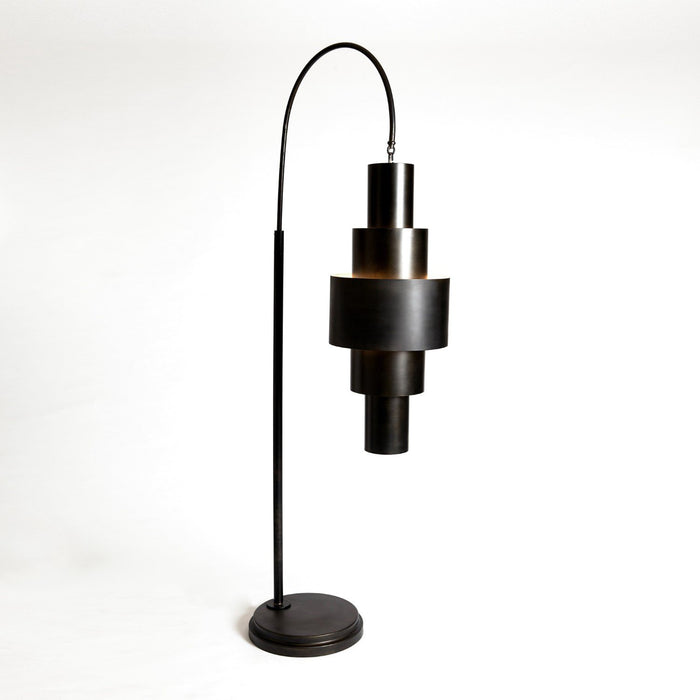 Global Views Babylon Floor Lamp-Bronze