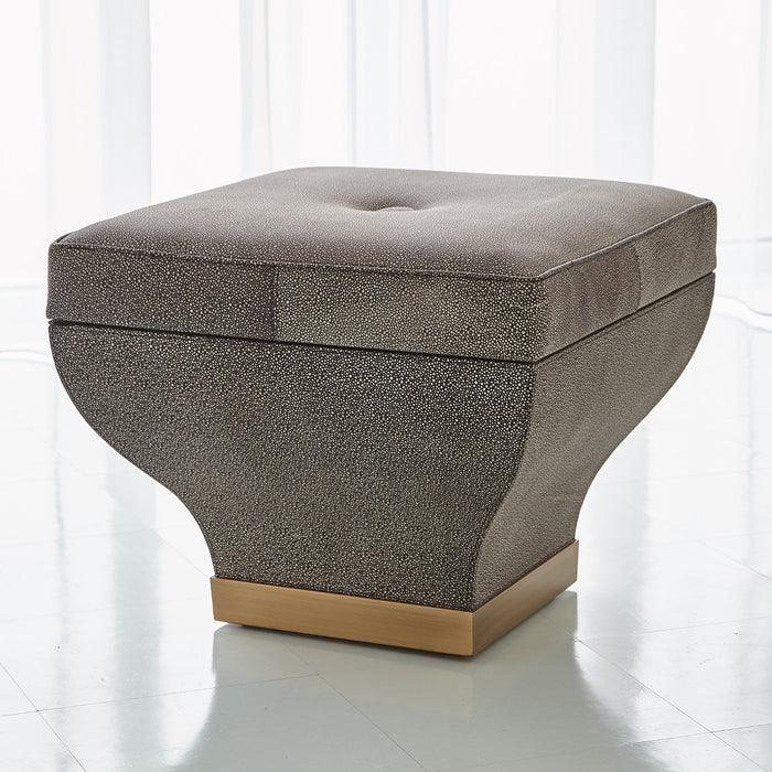 Global Views Churchill Storage Ottoman