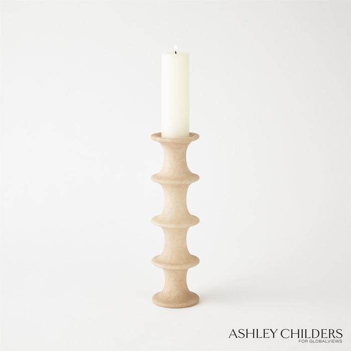 Global Views Ridge Candlestick by Ashley Childers