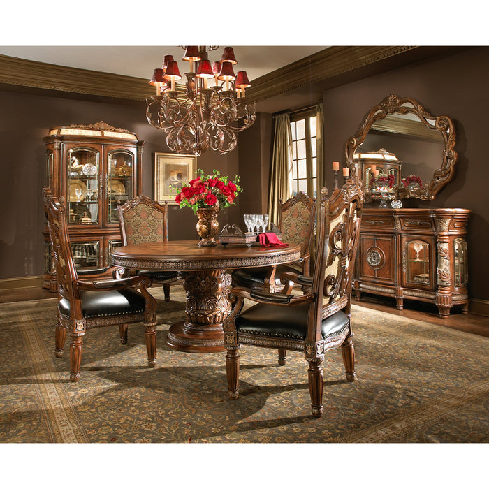 Michael Amini Villa Valencia Round Extendable Dining Table