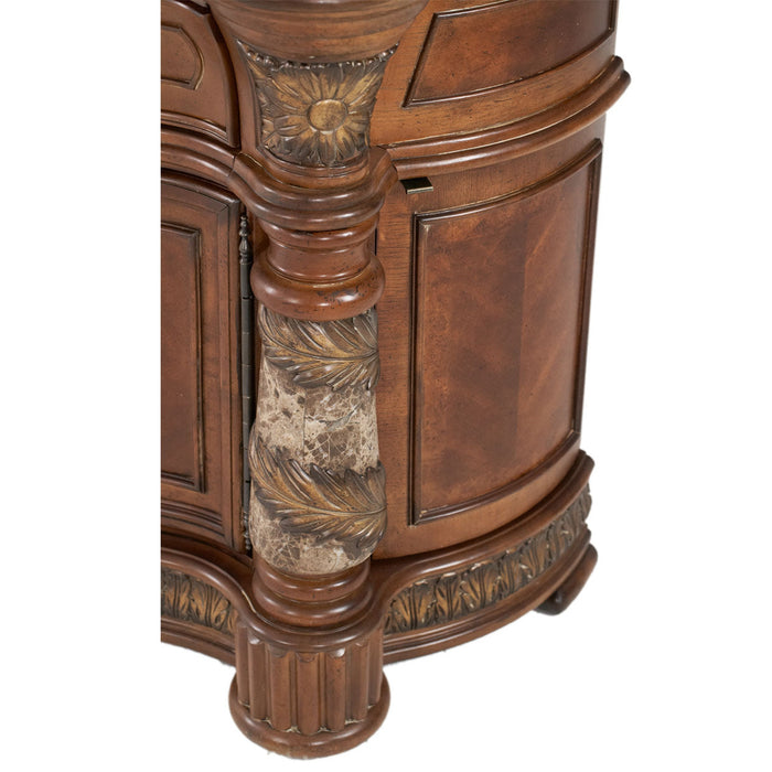 Michael Amini Villa Valencia Bedside Chest Nightstand