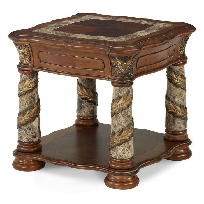 Michael Amini Villa Valencia End Table