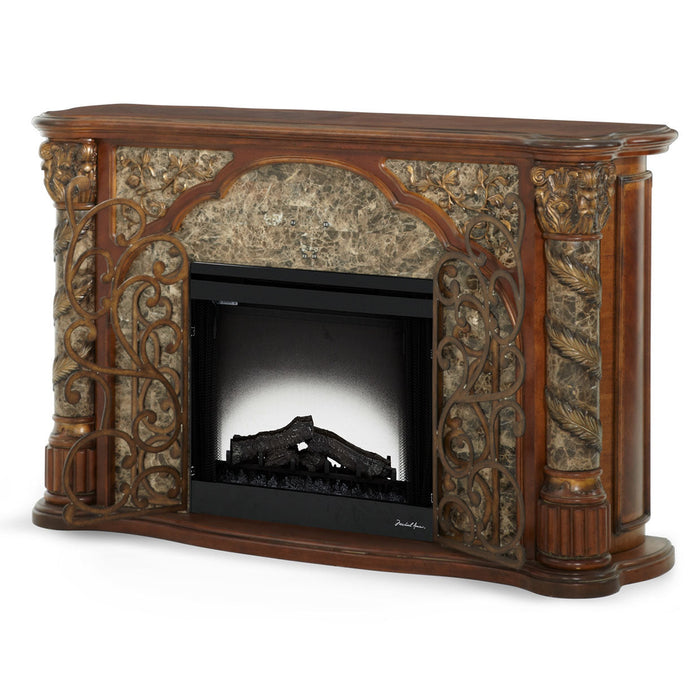 Michael Amini Villa Valencia Fireplace