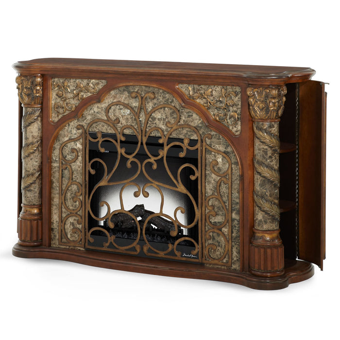 Michael Amini Villa Valencia Fireplace