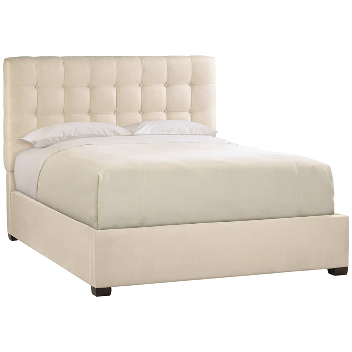 Bernhardt Interiors Avery Fabric Button-Tufted Bed 54"