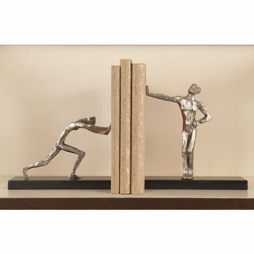 Global Views Blockhead Bookends-Pair