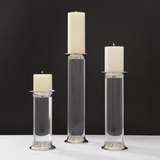 Global Views Acrylic Candle Holder