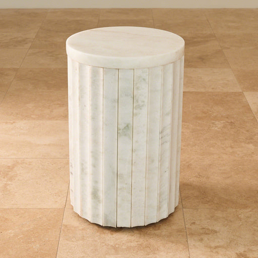 Global Views Marble Column Table