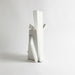 Global Views Angular Outcrop Sculpture-White