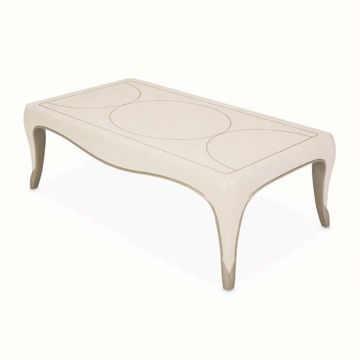 Michael Amini London Place Rectangular Cocktail Table