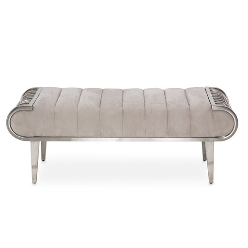 Michael Amini Roxbury Park Channel Tufted Bench