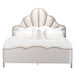 Michael Amini Malibu Crest Scalloped Panel Bed