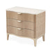 Michael Amini Malibu Crest 3 Drawer Nightstand