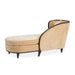 Michael Amini Malibu Crest Crotch Mahogany Chaise