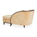 Michael Amini Malibu Crest Crotch Mahogany Chaise