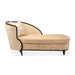 Michael Amini Malibu Crest Crotch Mahogany Chaise