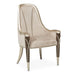 Michael Amini Villa Cherie Hazelnut Arm Chair