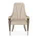 Michael Amini Villa Cherie Hazelnut Arm Chair