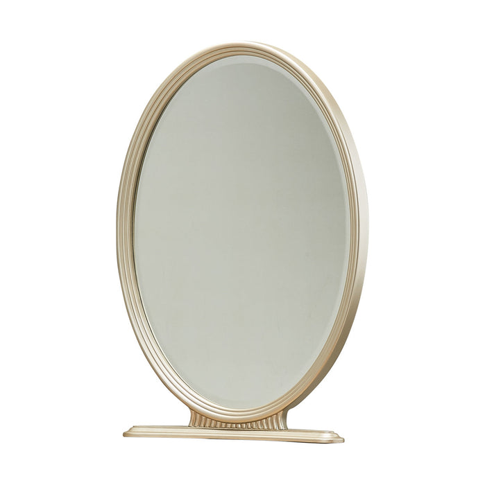 Michael Amini Villa Cherie Caramel Vanity Mirror