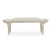 Michael Amini Villa Cherie Caramel Bed Bench