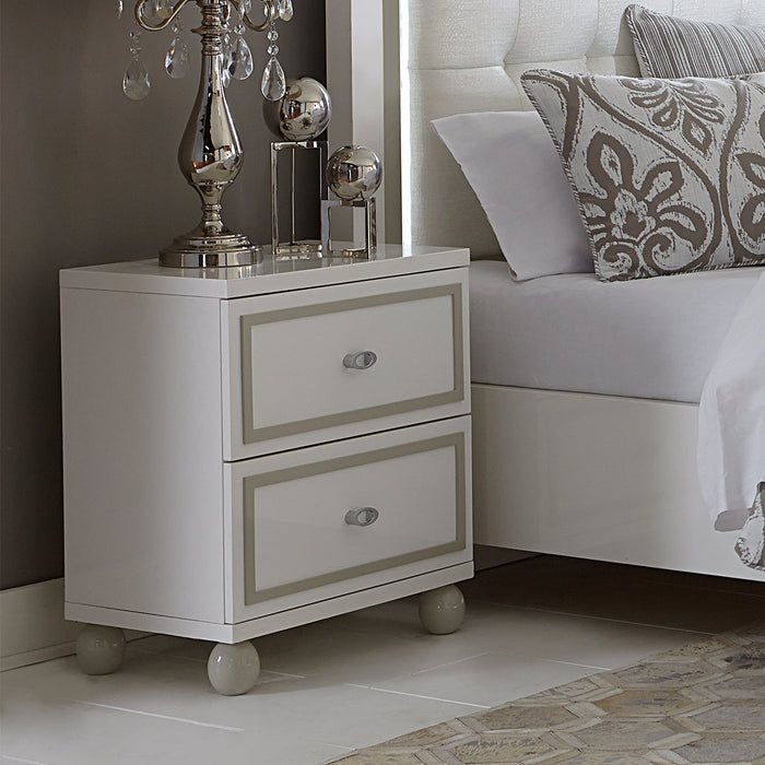 Michael Amini Sky Tower Nightstand