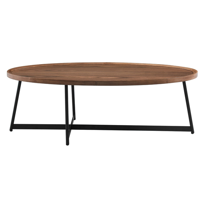 Euro Style Niklaus 47" Oval Coffee Table