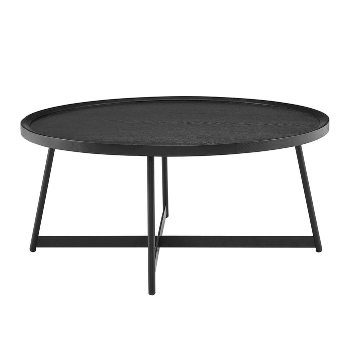 Euro Style Niklaus 35" Round Coffee Table