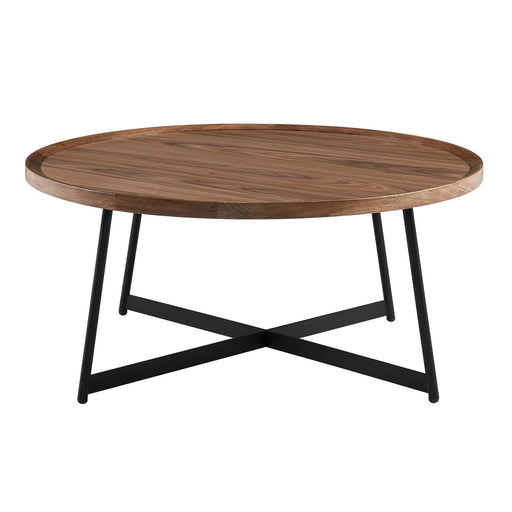 Euro Style Niklaus 35" Round Coffee Table