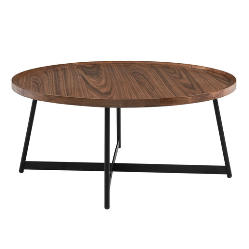 Euro Style Niklaus 35" Round Coffee Table