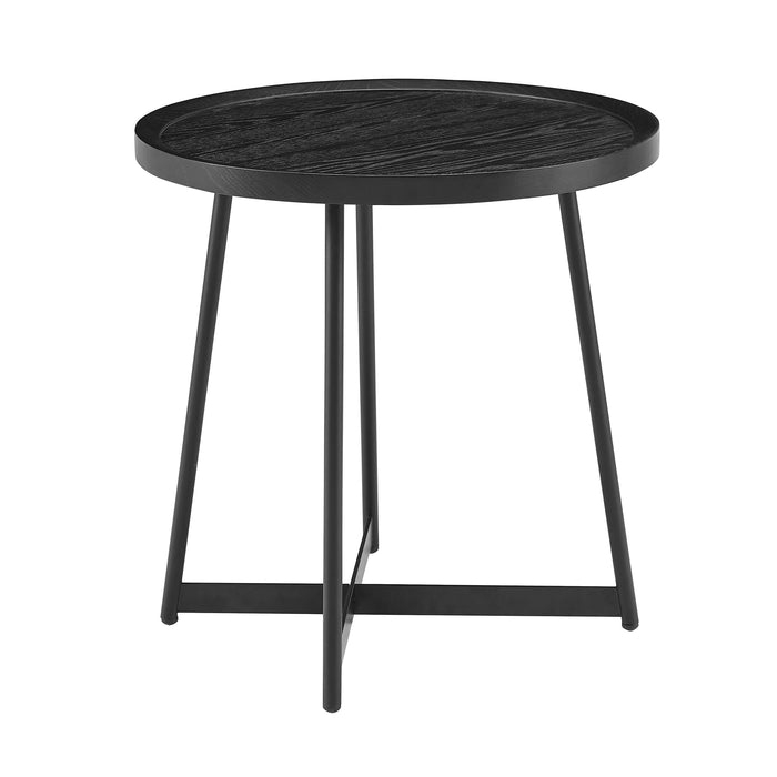 Euro Style Niklaus 22" Round Side Table