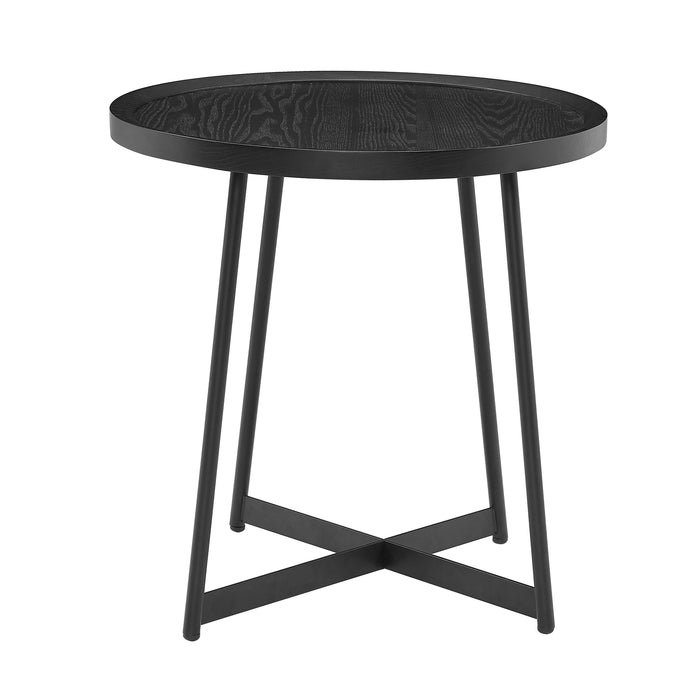 Euro Style Niklaus 22" Round Side Table