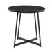 Euro Style Niklaus 22" Round Side Table