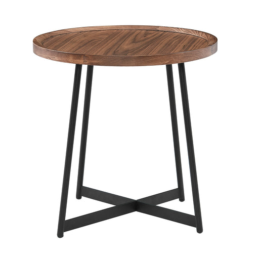 Euro Style Niklaus 22" Round Side Table