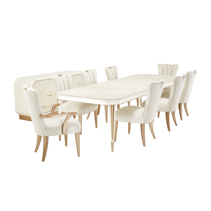 Michael Amini La Rachelle Rectangular Extendable Dining Table